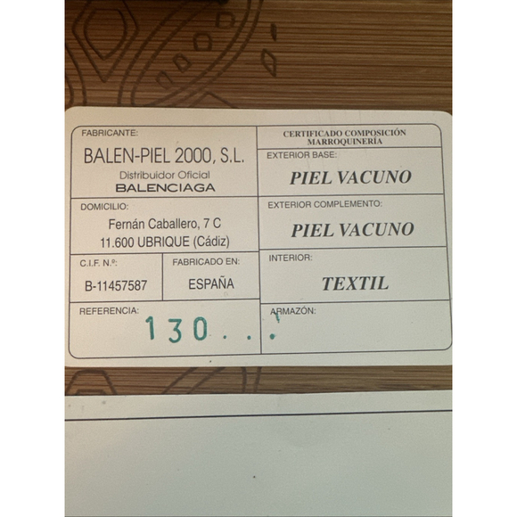 Vintage Balenciaga 1980s Signature Croc Embossed Black Leather Wallet Clutch Lg - Picture 14 of 16